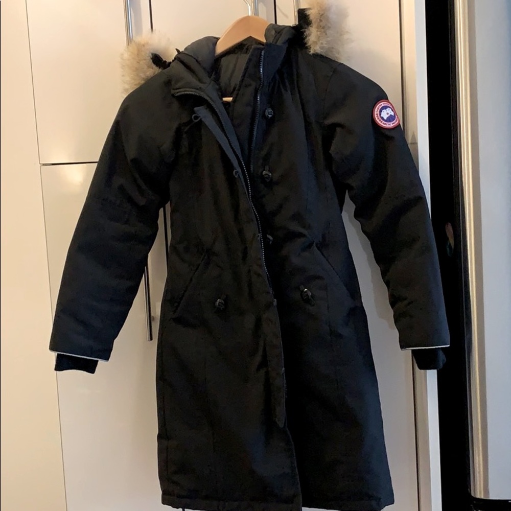 Girls Canada Goose Brittania Parka S